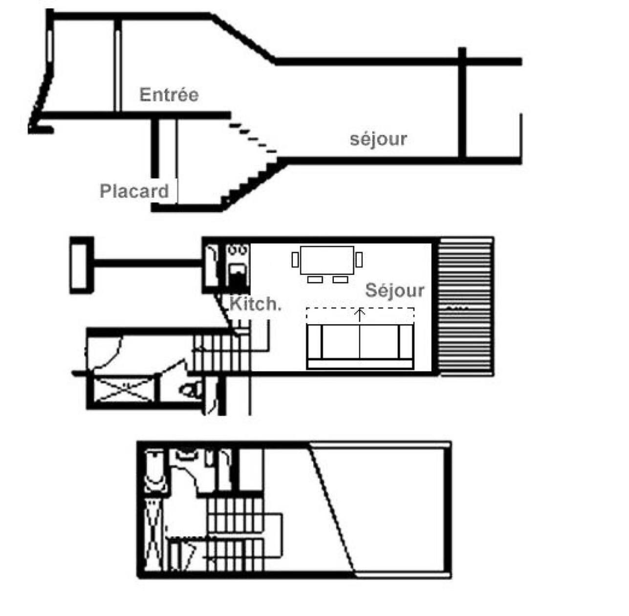 Residence Danchet - Studio Agreable - Depart Et Retour Ski Aux Pieds - Balcon Mae-1334 แซ็ง-มาร์แต็ง-เดอ-แบลวีย์ ภายนอก รูปภาพ